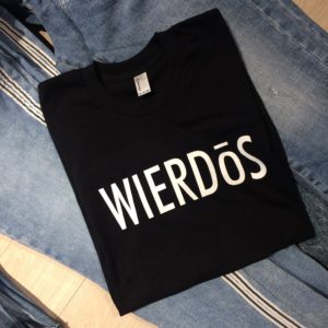 Normies + Wierdōs Unisex Tee 2 – Black